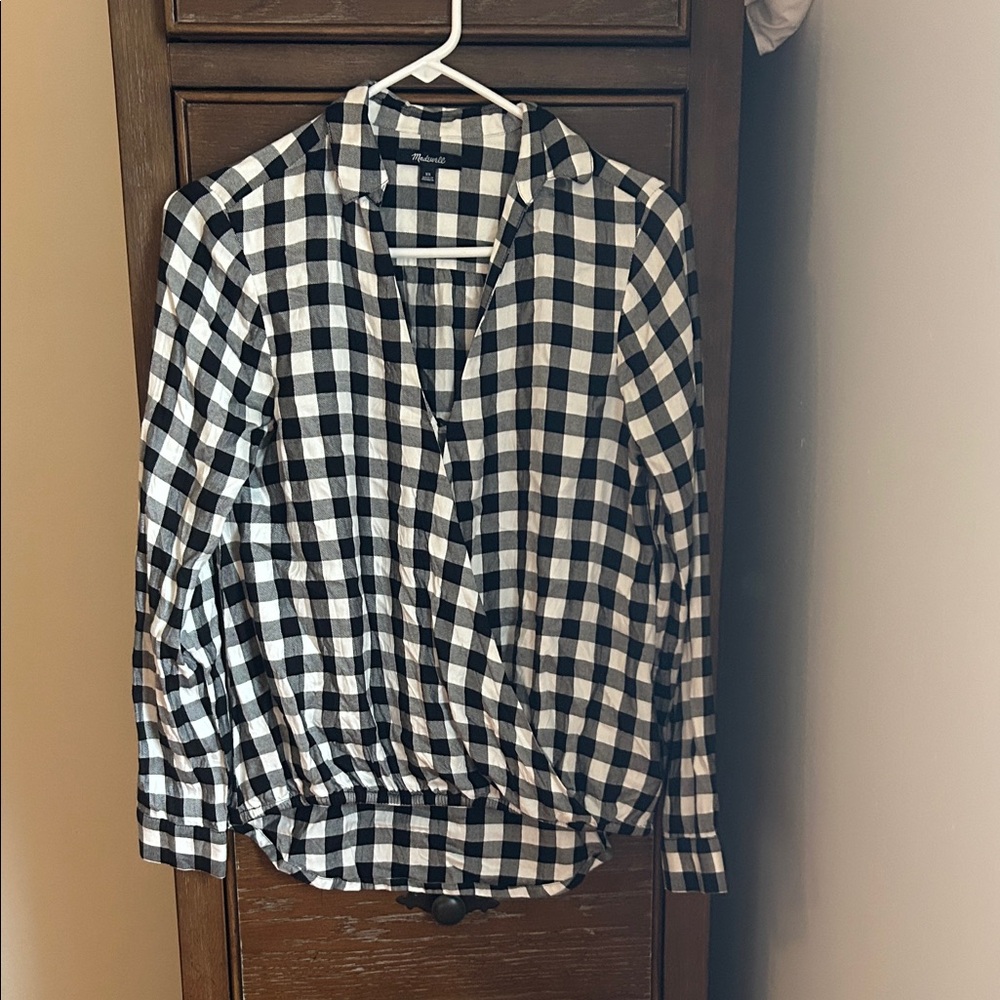 Madewell Crossfront Blouse